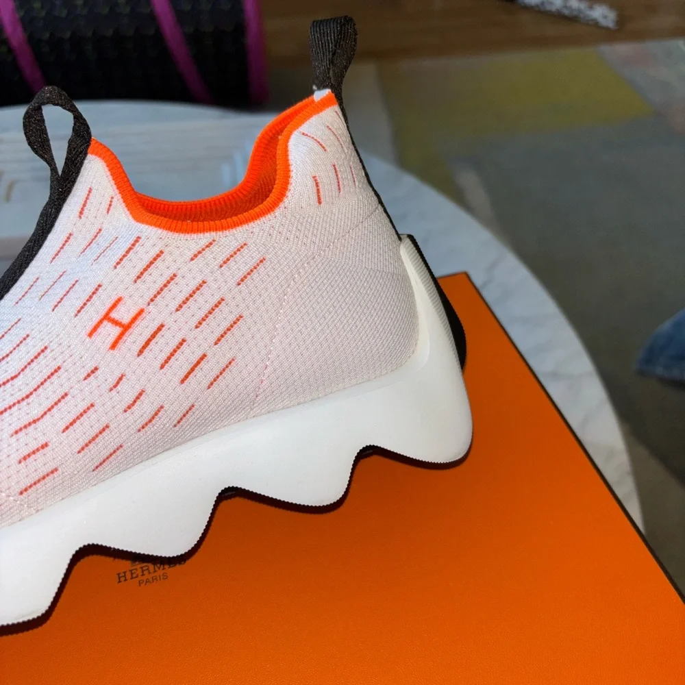 Hermes Eclair Maille Slip On Sneaker - Picture 10 of 16